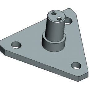 Подпятник поворотного устройства горизонтального транспортёра КСН 01.280