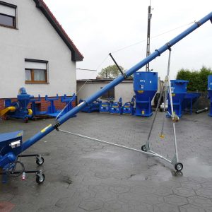 Транспортер навозоуборочный шнековый ТШН-250( с ящиком управления)