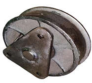 Устройство поворотное КСН 01.270 горизонтального транспортера КСН-Ф-100 (ТСН-2,0Б) на подшипниках 180308