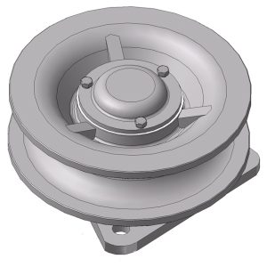 Устройство поворотное скреперной установки УНС-1.02.000